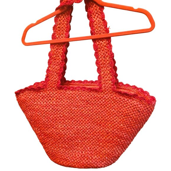 Kate Spade x Target Raffia Bow Large Tote Bag 21" W x 11" H x 7" D - Picture 2 of 10